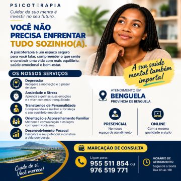 Dr Hermenegildo Mussili - Benguela - Sessão de Psicoterapia