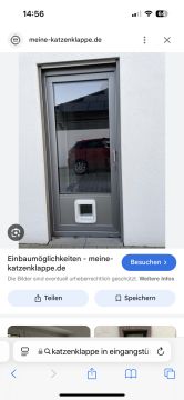 Fachmann für Katzenklappen