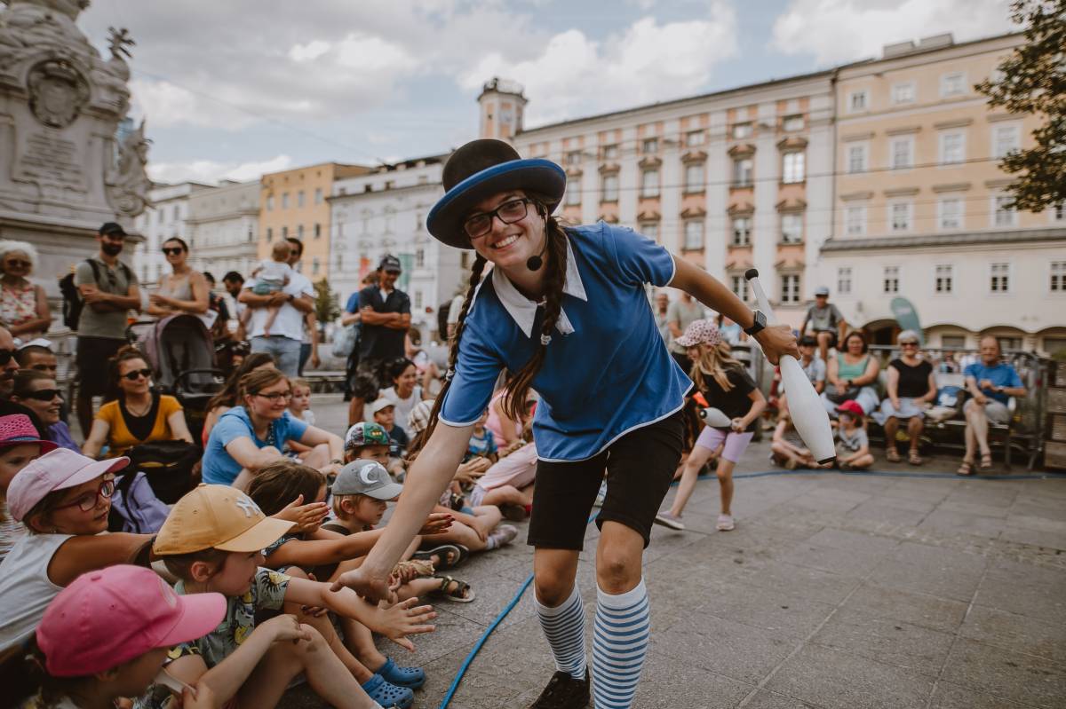 Jonglina - Freistadt - Zirkusnummer