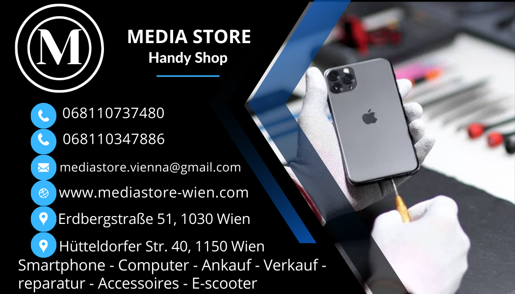 Media store - Wien - Phone or Tablet Repair
