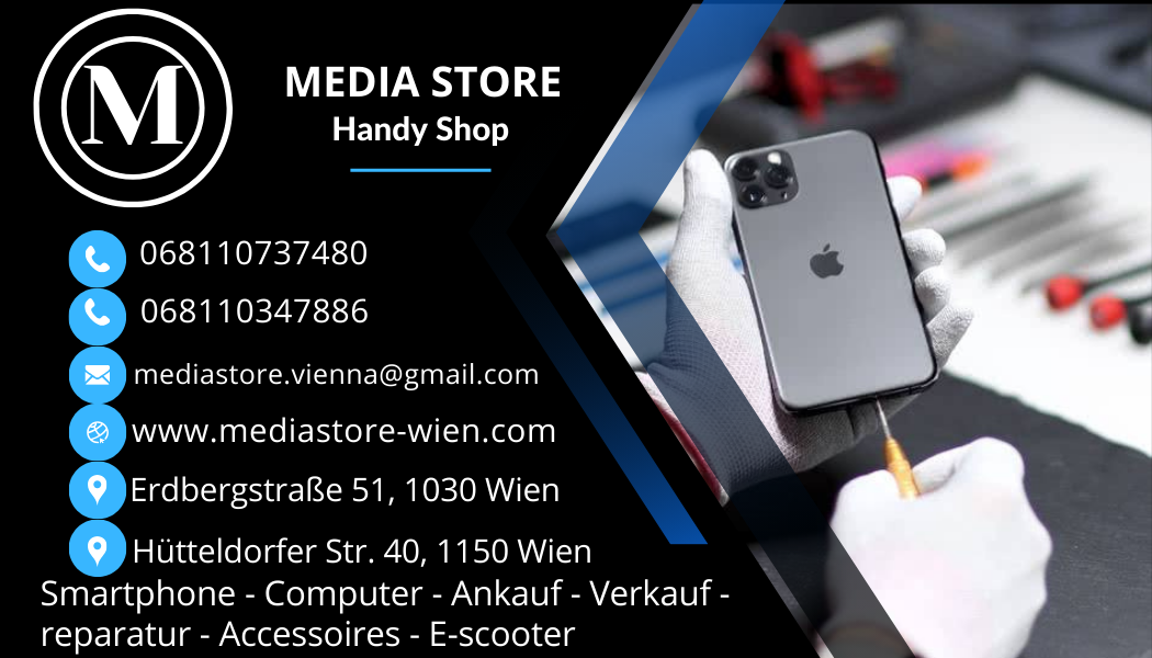 Media store - Wien - Telefon oder Tablet-Reparatur