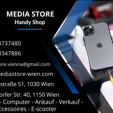 Media store - Wien - Telefon oder Tablet-Reparatur