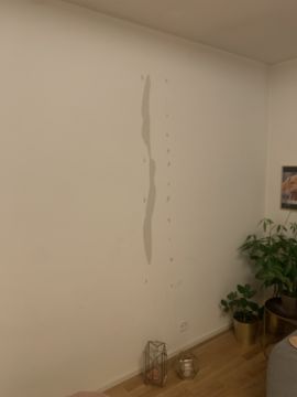Tapete ausbessern oder reparieren