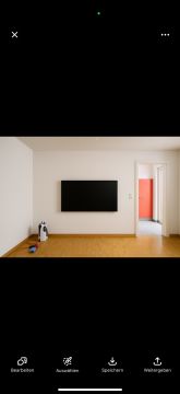 Techniker für Fernseher Wandmontage