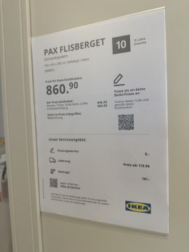 Monteur für IKEA Möbel / Montageservice