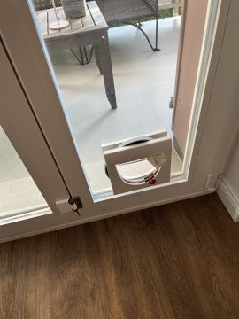Fachmann für Katzenklappen
