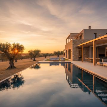 Sensuri Homes - Broc - Malerarbeiten an der Terrasse oder Veranda