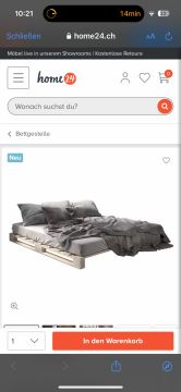 Bettrahmen montieren