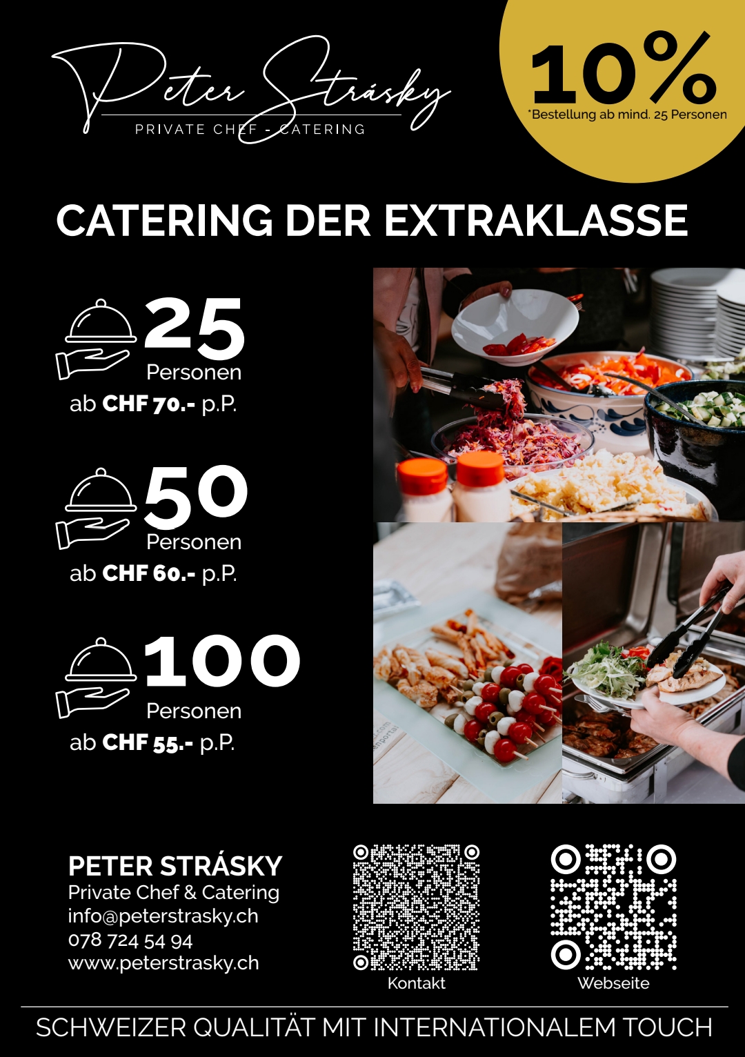 Peter Strásky Private Chef-Catering - Thun - Weinverkostung / Weinseminar