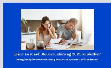 Steuererklärung ausfüllen - Buchs - Finanzdienstleistungen und -planung