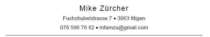 Mike Zürcher - Ittigen - Schreibtisch montieren