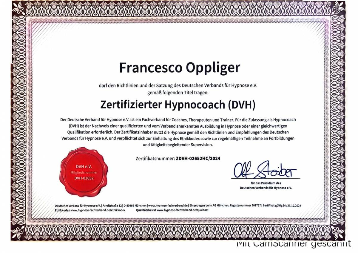 Oppliger Hypnose & Coaching - Sankt Gallen - Therapie