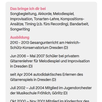 Johnethen Fuchs - Winterthur - Cours de théorie musicale