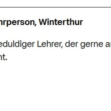Johnethen Fuchs - Winterthur - Cours de cor