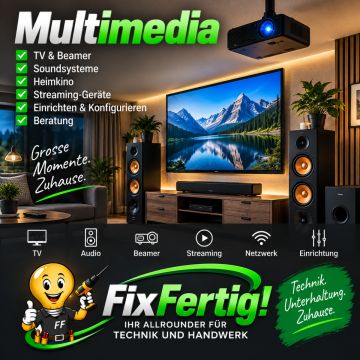 Fix Fertig! – Technik · Montage · Reparatur - Dielsdorf - Construction de home cinéma