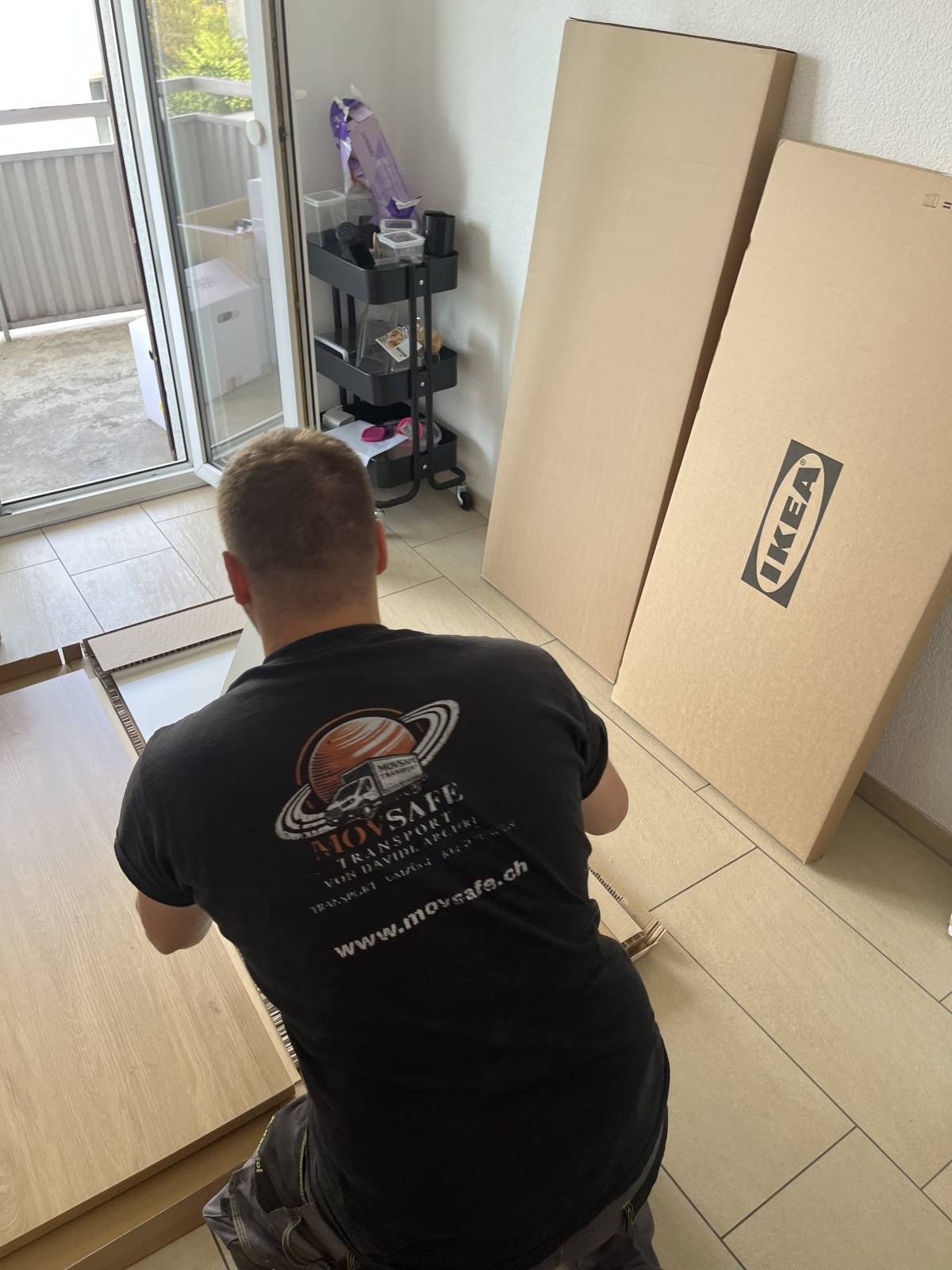 MovSafe Transport von Davide Arcuri - Spreitenbach - IKEA Möbelaufbau