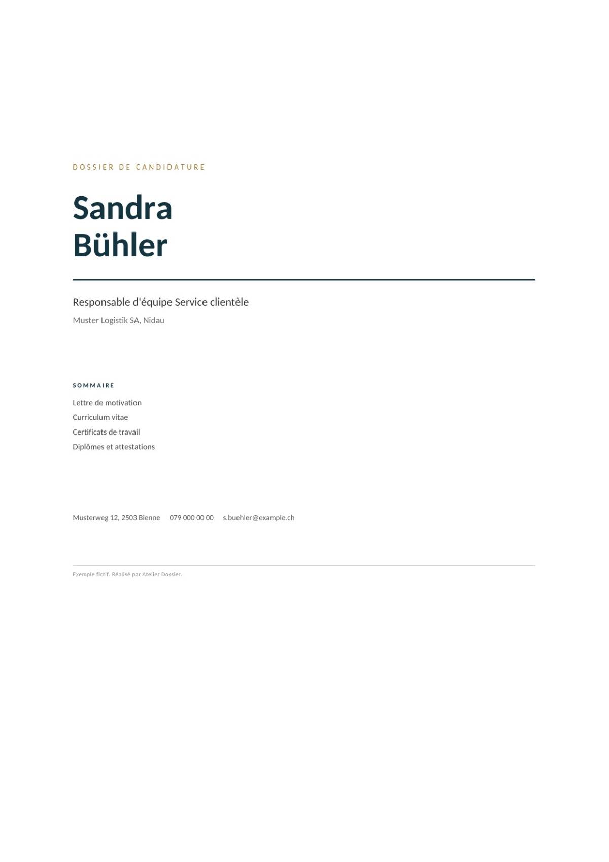 Atelier Dossier - Biel - Umschreibung eines Textes
