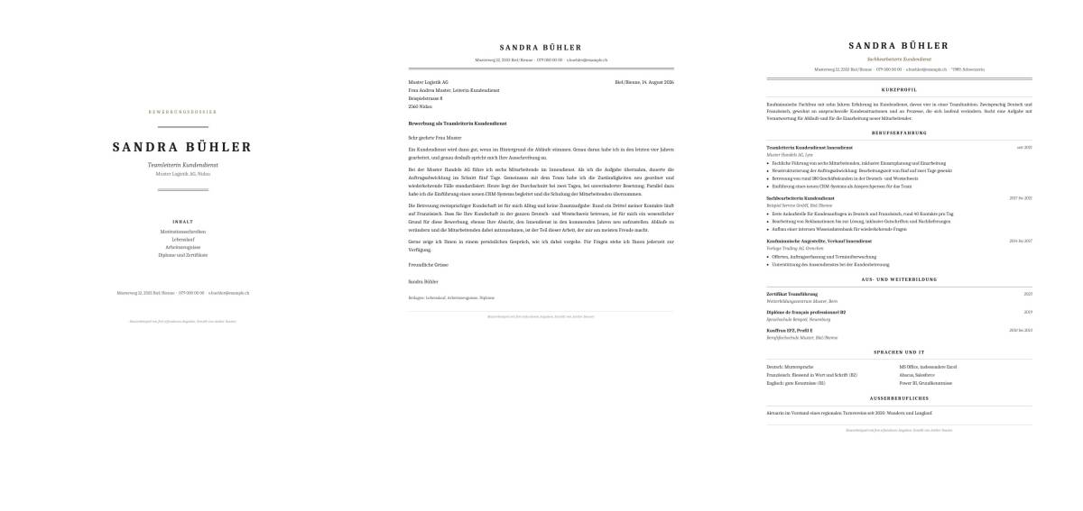 Atelier Dossier - Biel - Texten