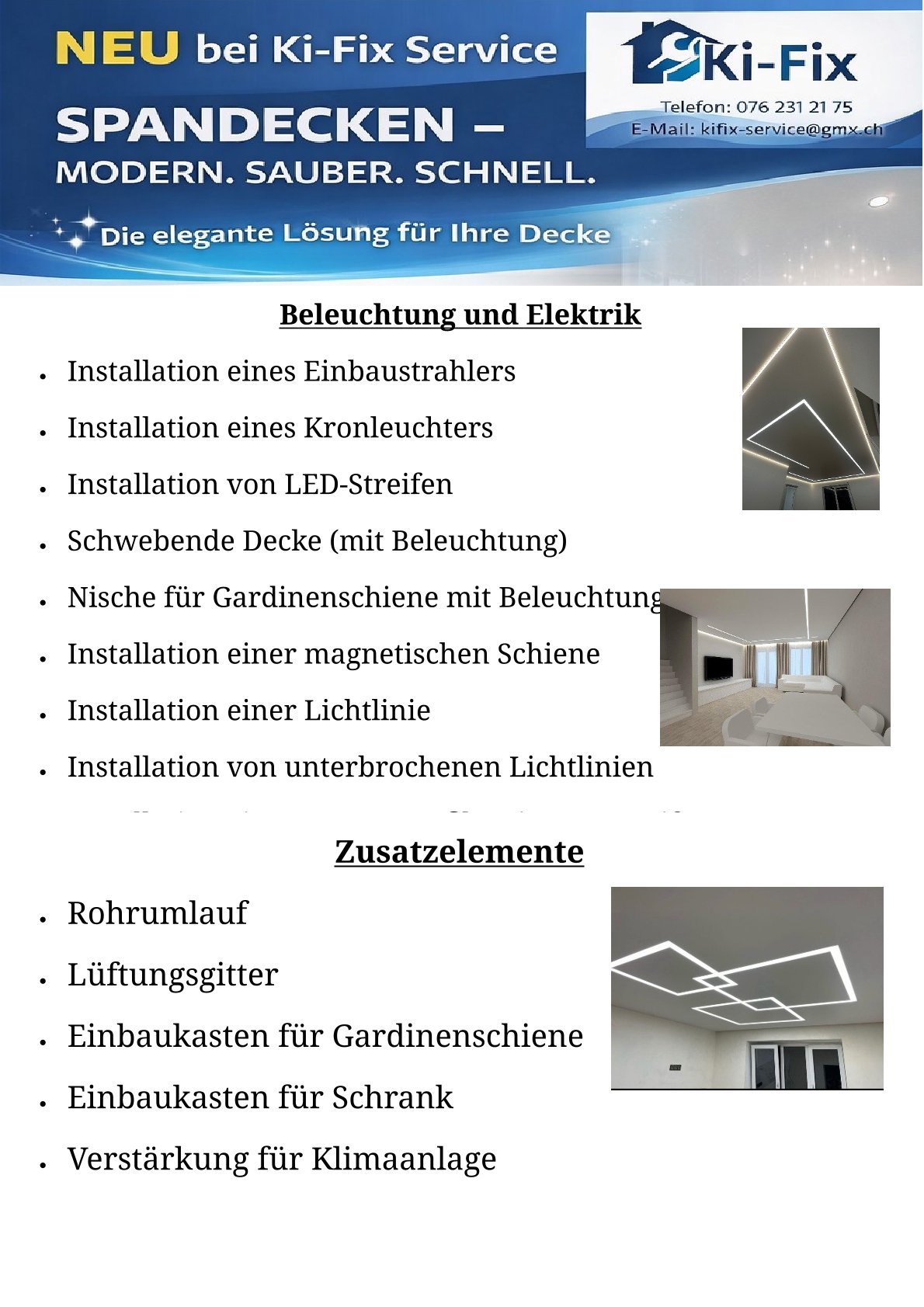 Ki-Fix Service - Wolhusen - Schrank umbauen