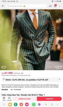 Empresa de alquiler de trajes - Eventos