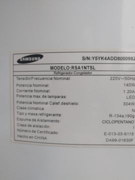 Mantenimiento o reparación de refrigeradores