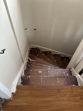 Paredes, marcos y escaleras