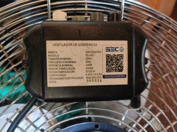 Servicio técnico de reparación de ventiladores