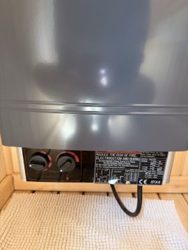 Reparación o mantenimiento de saunas