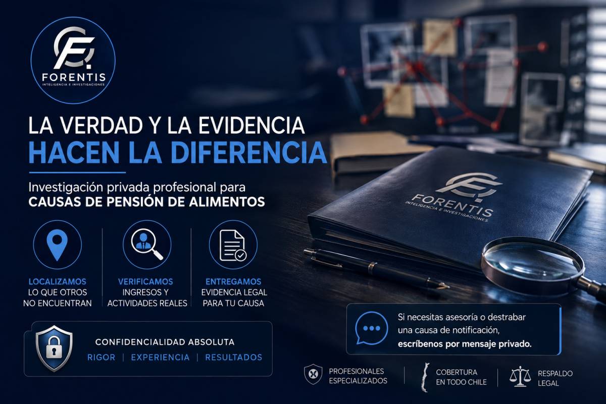 Forentis Servicios profesionales de investigaciones informaticas y personales - Santiago - Investigador privado