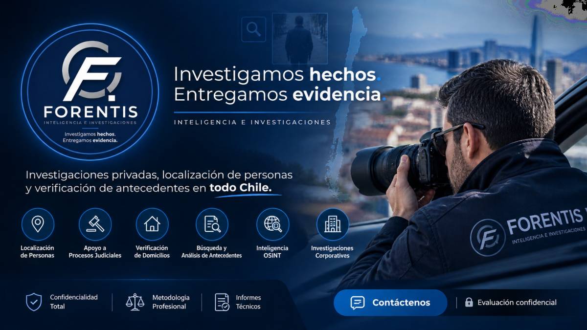 Forentis Servicios profesionales de investigaciones informaticas y personales - Santiago - Servicios Privados