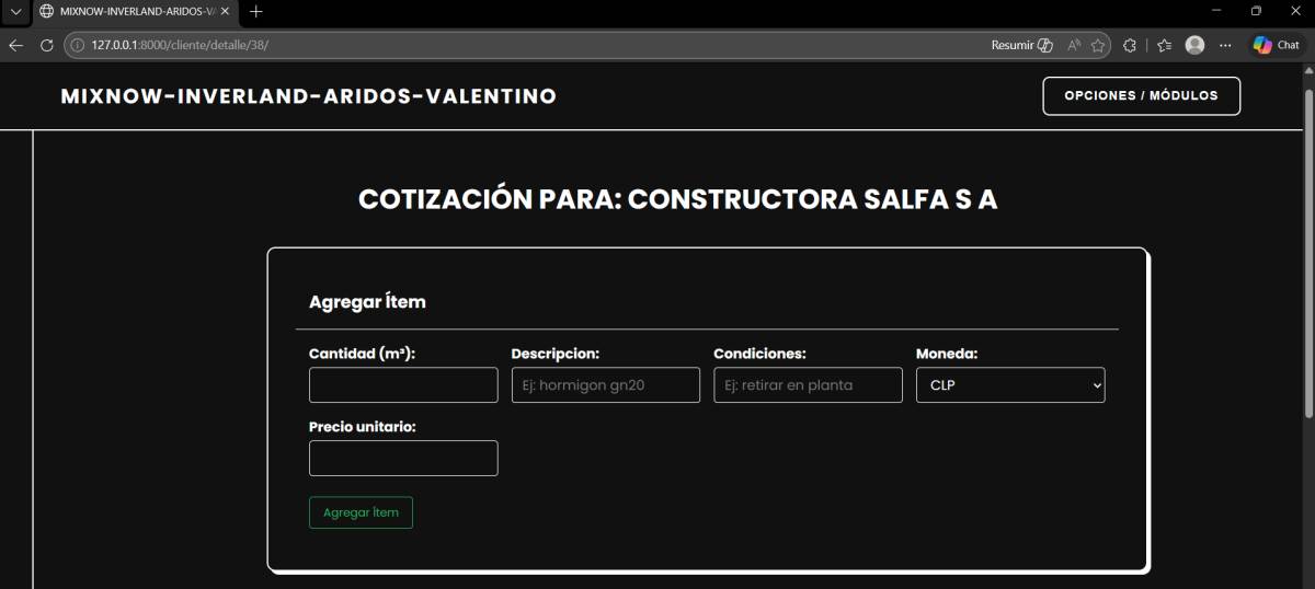 Carlos Andres - Arica - Desarrollo web