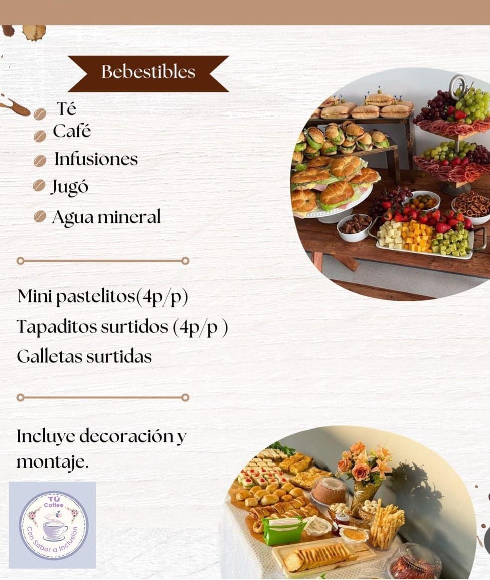 Con sabor a Inclusión Tu coffee - Los Andes - Event Help and Wait Staff