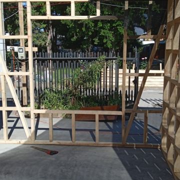 Undurraga & Parra Construcciones - Santiago - Adición de pared interior