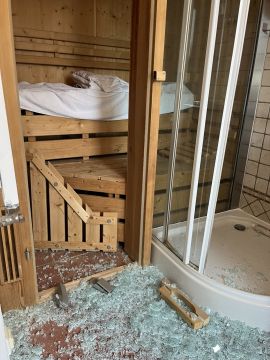 Sauna reparieren oder warten
