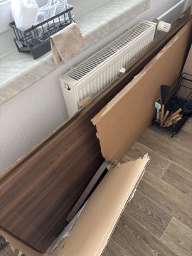 Küchenarbeitsplatte montieren