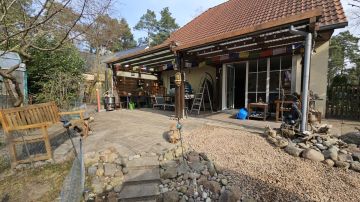 Terrassenüberdachung montieren - Außenarbeiten