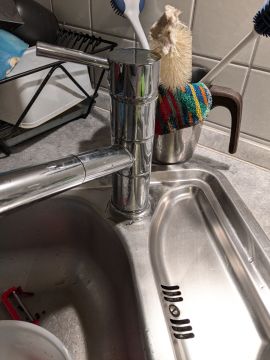 Handwerker für Waschbecken