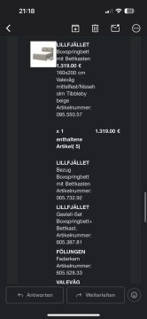 Monteur für IKEA Möbel / Montageservice