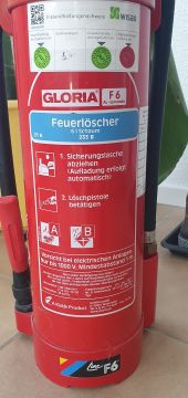 Feuerlöscher überprüfen und warten
