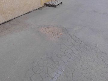 Asphalt reparieren und ausbessern