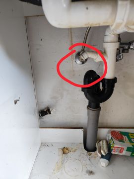 Installation de lave-vaisselle