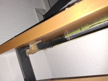 Handwerker für Treppenreparatur
