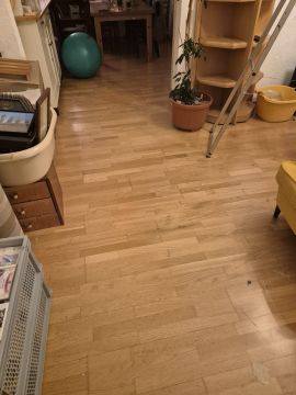 Réparation ou remplacement de sol en bois