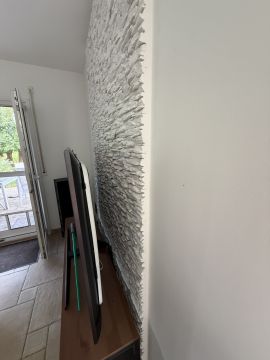 Techniker für Fernseher Wandmontage