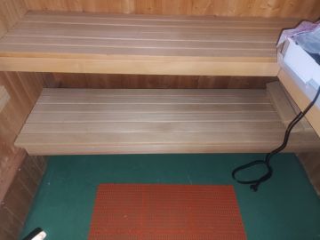 Sauna reparieren oder warten