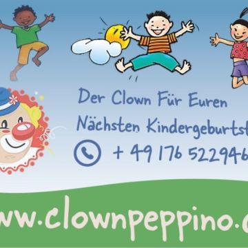 Clown Peppino für Kindergeburtstag - Hamburg - Clown Entertainment