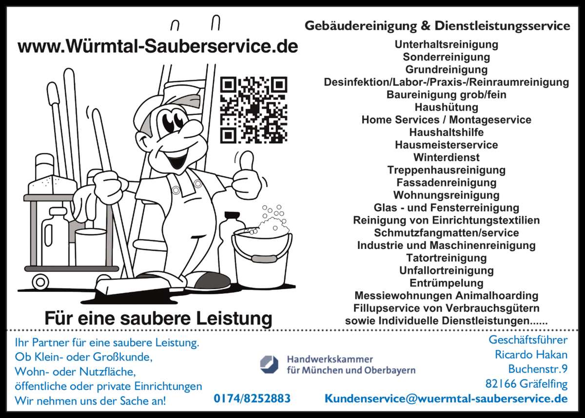 Würmtal Sauberservice - München - Grundreinigung oder Frühjahrsputz