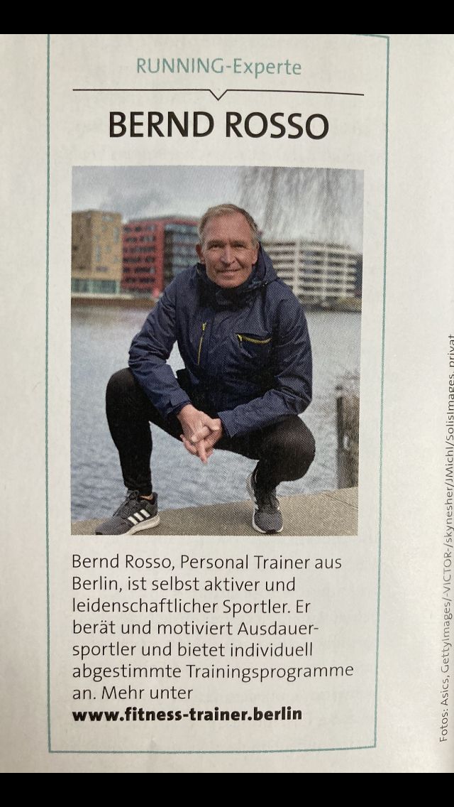 Selbständig - Berlin - Marathontraining