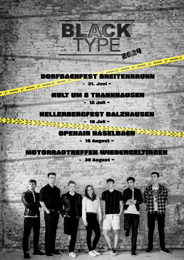 BlackType - Unterallgäu - Rock Band Entertainment