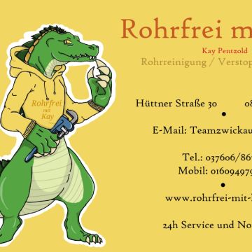 Rohrfrei-mit-Kay. - Vogtlandkreis - Abflussreinigung und Rohrverstopfung